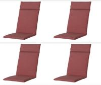 Kussen hoog 50x120 universeel outdoor Manchester rood (4 stuks) Madison - Madison - thumbnail