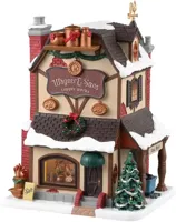 Lemax wagner & sons copper works verlicht kersthuisje Caddington Village 2023 - thumbnail