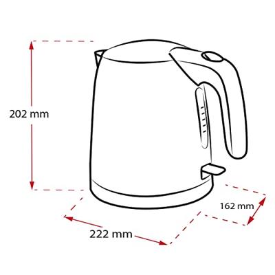 Melitta PRIME AQUA MINI Waterkoker Zilver - thumbnail