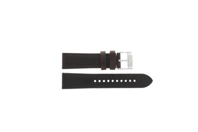 Horlogeband Fossil FS5139 Leder Bruin 22mm