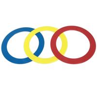 Professionele innovatie jongleren ringen Outdoor Gaming speelgoed van kinderen willekeurige kleur levering - thumbnail