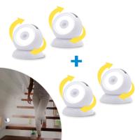 HandyLUX Lightball - 360 graden draaibare Power-LED lamp - bewegingssensor - magnetisch - thumbnail