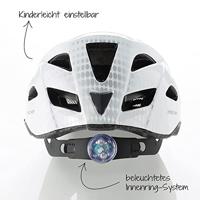 FISCHER FAHRRAD Urban Levin L/XL MTB fietshelm Grijs, Zwart Confectiemaat: L - thumbnail