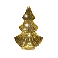 Tafellamp Kerstboom 10 LED Amber H.24cm - thumbnail