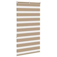 Zebra Blind 80x150 cm stofbreedte 75,9 cm polyester zandbruin - thumbnail