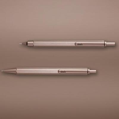 Balpen rhodia script m rozenhout