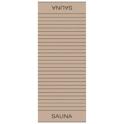 Cawö Cawo Balance Sauna Saunalaken 80x200 sand