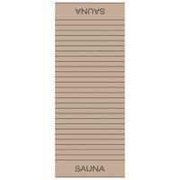 Cawö Cawo Balance Sauna Saunalaken 80x200 sand - thumbnail