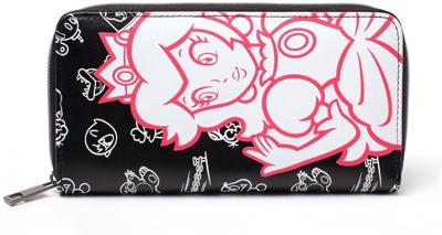Nintendo - Peach Allaround Zipper Bifold Girls Wallet
