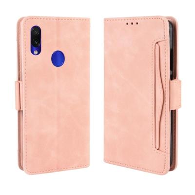Portemonnee stijl huid voelen kalf patroon lederen draagtas voor Xiaomi Redmi opmerking 7/opmerking 7 Pro/Opmerking 7S met aparte kaartsleuf (roze) Portemonnee stijl huid voelen kalf patroon lederen draagtas voor Xiaomi Redmi opmerking 7/opmerking 7 Pro/Opmerking 7S met aparte kaartsleuf (roze)