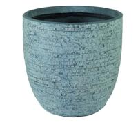 Bloempot Utah egg pot washed grey d32h31 Fiberclay clayfibre MCollections - Mcollections - thumbnail