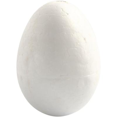 Creativ Company Eieren, h: 4,8 cm, wit, 10 stuk/ 1 doos