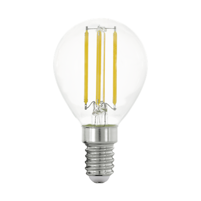 Lichtbron filament E14 kogel 470LM