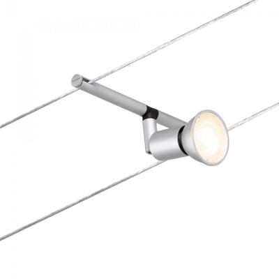 Paulmann Wire Systems 12V-kabelsysteem lamp GU5.3 Chroom (mat) Paulmann Wire Systems 12V-kabelsysteem lamp GU5.3 Chroom (mat)