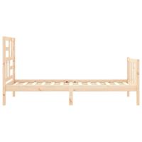 Bedframe zonder matras massief grenenhout 100x200 cm - thumbnail