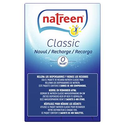 Zoetjes natreen tafeldispenser met 400st | 12 stuks