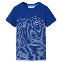 VidaXL Kindershirt 140 donkerblauw - thumbnail