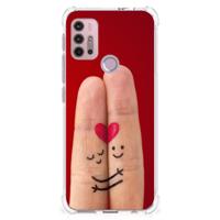 Motorola Moto G30 | G20 | G10 Anti Shock Bumper Case Liefde - Origineel Romantisch Cadeau - thumbnail