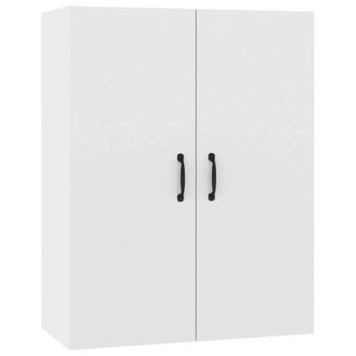 Hangkast 69,5x34x90 cm bewerkt hout wit