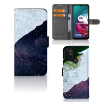 Motorola Moto G10 | G20 | G30 | Book Case | Sea in Space - thumbnail