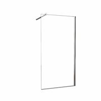 AQS Eco Inloopdouche Met Muurprofiel 110x200 cm 8 mm NANO Coating Boss & Wessing - thumbnail