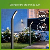 Splay Post Anthracite 12W 27K HV verlichting Philips - Philips - thumbnail