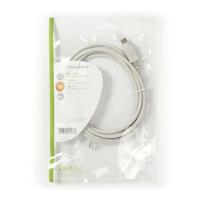 PS2-Kabel | PS/2 Male - PS/2 Male | 2,0 m | Ivoor - thumbnail