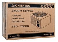 Chieftec Smart GPS-600A8 power supply unit 600 W 20+4 pin ATX ATX Zwart - thumbnail