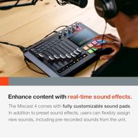 Tascam Mixcast 4 Podcast mixer - thumbnail