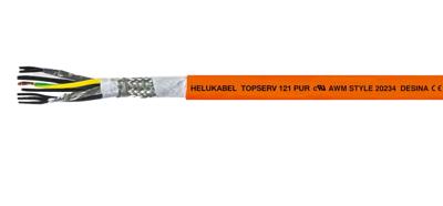 HELU TOPSERV® 121 Servokabel 4 G 35 mm² + 4 x 1.50 mm² Oranje 75980 500 m