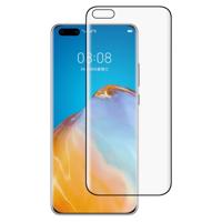 Voor Huawei P40 Pro 9H HD 3D Curved Edge Tempered Glass Film (Zwart) - thumbnail