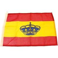 GS73327 - SPAANSE VLAG 30X45 MET KROON - thumbnail