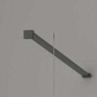 BWS Profielset met Stabilisatiestang Pro Line 120 cm Mat Groen Aqua Splash - thumbnail