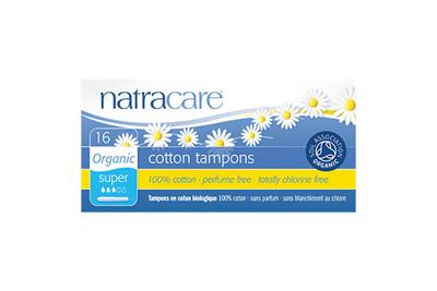 Natracare Cotton Tampons Super met Applicator