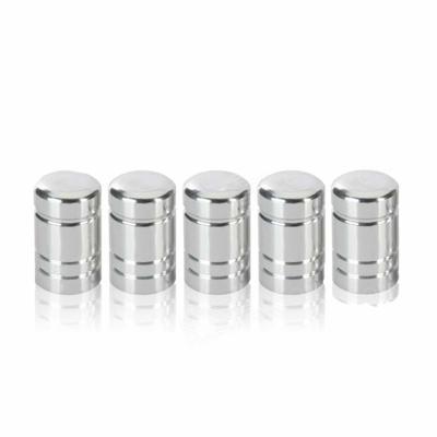 Lifetime Autoventieldop Zilver - 5 stuks