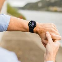 XCOAST QIN XC Pro Smartwatch 45 mm Zwart - thumbnail