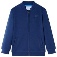 VidaXL Kindervest met rits 92 marineblauw - thumbnail