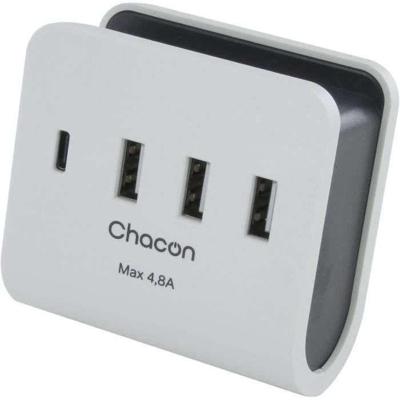 Netlader - CHACON - 40030 - 3 USB-A + 1 USB-C