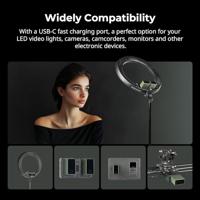 SmallRig 4577 NP-F970 USB-C Rechargeable Camera Battery, green - thumbnail