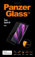 Panzerglass 'Edge-TO-Edge' displaybescherming voor Sony Xperia 10, zwart - thumbnail