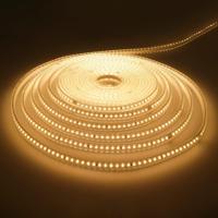 Flex120 LED Strip 10 meter - 3000K warm wit - IP65 waterdicht - Buiten & Binnen - 120 LEDs/m - 100 Watt 8400 lumen - Inkortbaar per meter - Dimbaar - thumbnail