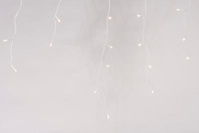 Lumineo icicle twinkle 490 led 20m warm wit wit kabel
