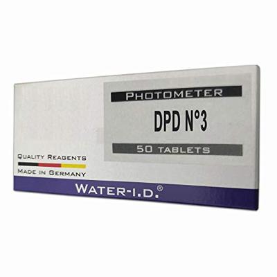 Pool Lab DPD N°3 Tabletten 50 stuks - Waterkwaliteit Analyse voor Zwembad en Vijver met PoolLab 2.0