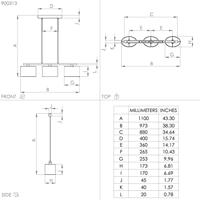 Eglo Eettafel hanglampCastralvo - 900313 - thumbnail