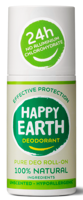 Happy Earth Pure deodorant roll-on unscented 75 Milliliter - thumbnail
