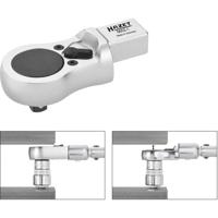 HAZET Insteek-omschakelratel 6602-1 · 14 x 18 mm insteekvierkant massief · 3/8 inch (10 mm) vierkant massief · Lengte: 81 mm - thumbnail