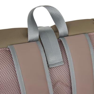 New Rebels Ferron New York Rolltop Rugzak 16L - Rolltop Werktas / Schooltas Laptop Rugtas Oud Roze New Rebels Ferron New York Rolltop Rugzak 16L - Rolltop Werktas / Schooltas Laptop Rugtas Oud Roze