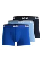 Boss Power boxershort - trunk 3-pack blauw - thumbnail