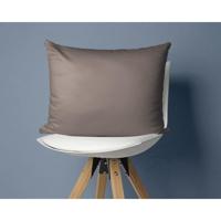 Primaviera Deluxe - Set van 2 Kussenslopen Katoen-Satijn - Taupe - 60 x 70 - thumbnail