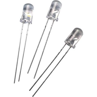 Broadcom HLMP-CB2B-VW0DD Bedrade LED Blauw Rond 5 mm 7200 mcd 23 ° 20 mA 3.2 V Broadcom HLMP-CB2B-VW0DD Bedrade LED Blauw Rond 5 mm 7200 mcd 23 ° 20 mA 3.2 V